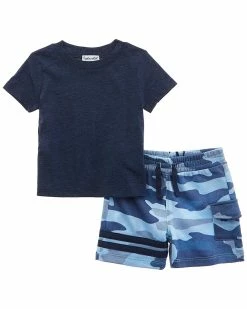 Best reviews of ⭐ Splendid 2pc Palm Tree Camo T-Shirt & Short Set ⭐