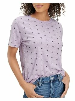 New ✔️ Splendid Felix Palm 👩 Womens Printed Crewneck T-Shirt 👍