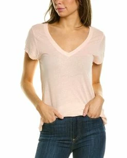 Brand new ๐ฅ Splendid Sandy Linen-Blend T-Shirt ๐คฉ