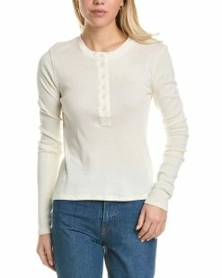 Promo 😀 Splendid Rowan Fitted Henley 👚 Shirt 🔥