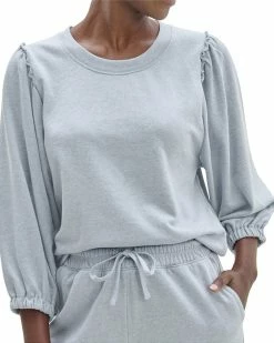 Best deal โค๏ธ Splendid Eco Bubble Sleeve Pullover ๐